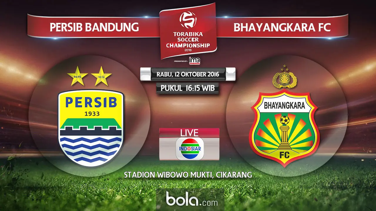 Persib Bandung Vs Bhayangkara FC (Bola.com/Adreanus TItus)