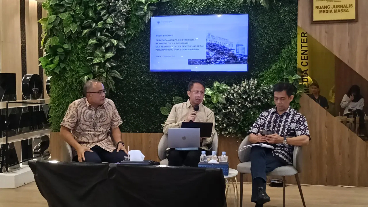 Deputi Bidang Koordinasi Kerja Sama Ekonomi dan Investasi Kemenko Perekonomian, Edi Prio Pambudi. (Foto:Liputan6.com/Maulandy R)