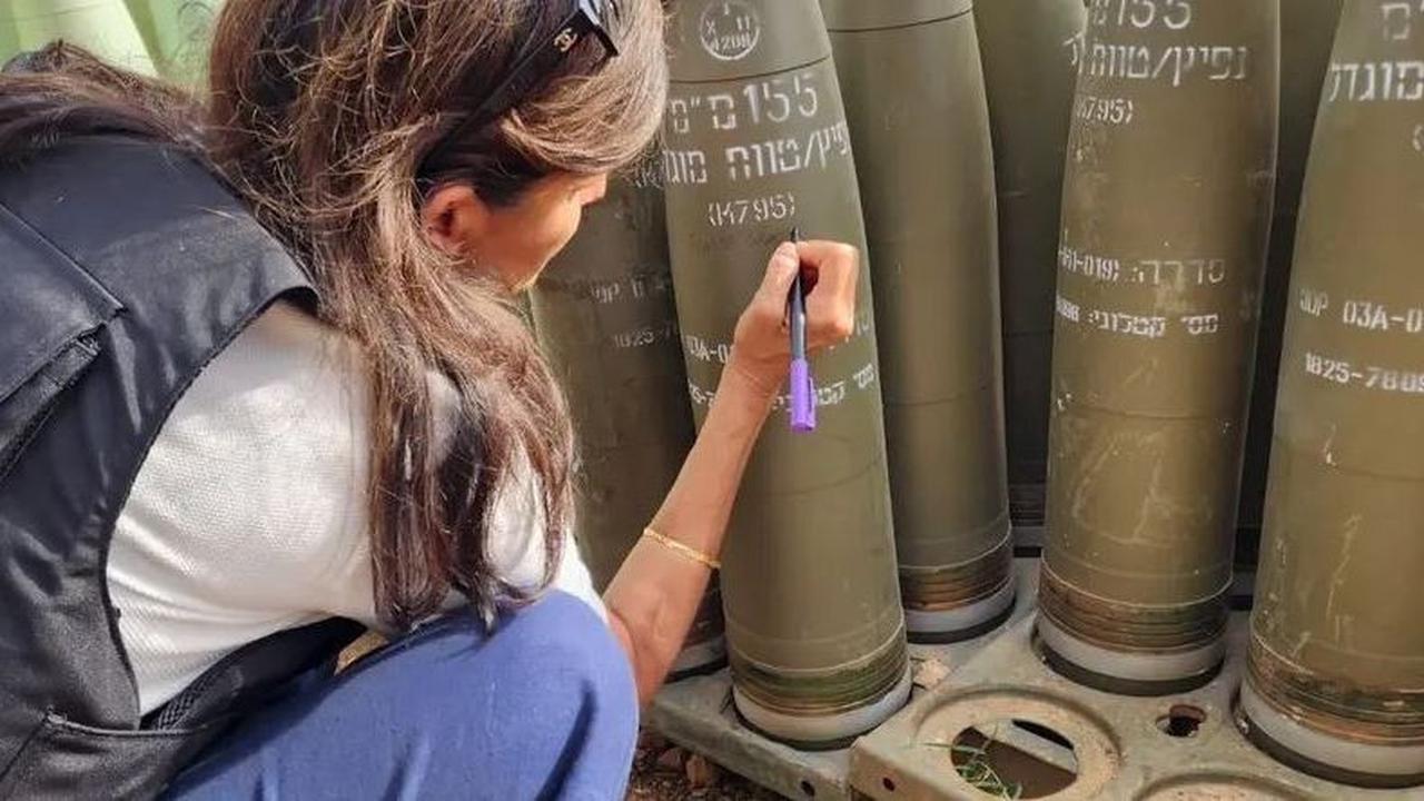 Mantan Capres AS Nikki Haley Tulis Pesan Provokatif "Habisi Mereka" di Bom Israel, Serukan Pembantaian Warga Palestina di Gaza