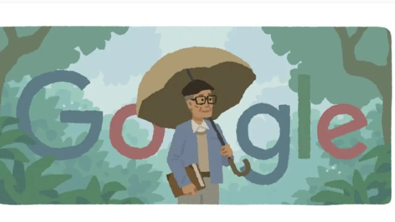 Google Doodle Sapardi Djoko Damono, (Google)