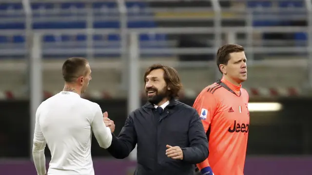 Ekspresi Andrea Pirlo Usai Bungkam AC Milan