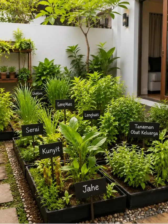 Ide Memaksimalkan Sisa Lahan Belakang Rumah Jadi Area Produktif (AI)