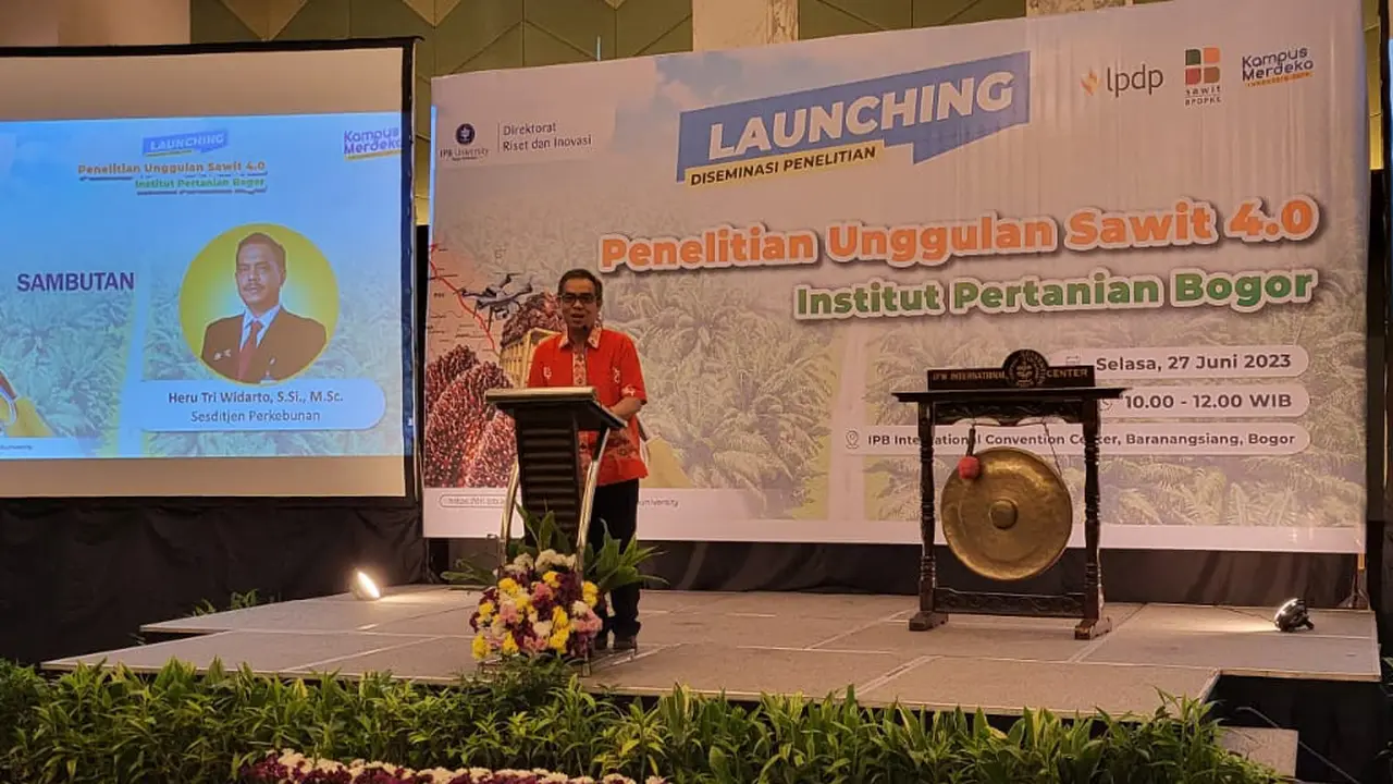 Kementan Apresiasi OPTIMAL-IPB Inovasi Sawit 4.0 Berbasis Model Deep Learning