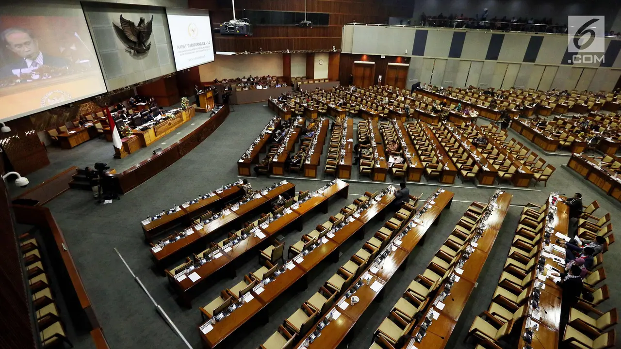 Surat Pengunduran Diri Setya Novanto di Rapat Paripurna