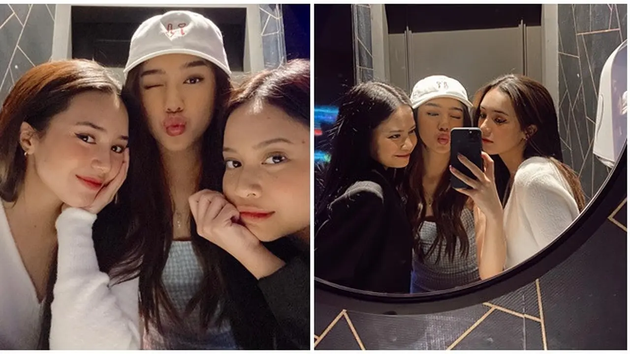 Kisah Cinta Disebut Mirip, Ini 6 Potret Persahabatan Hanggini dan Gabriella Ekaputri