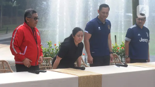 Puan Maharani dan Agus Harimurti Yudhoyono