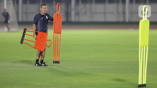 Latihan Akhir Timnas Indonesia Jelang Hadapi Lawan di ASEAN U-23 Championship 2025