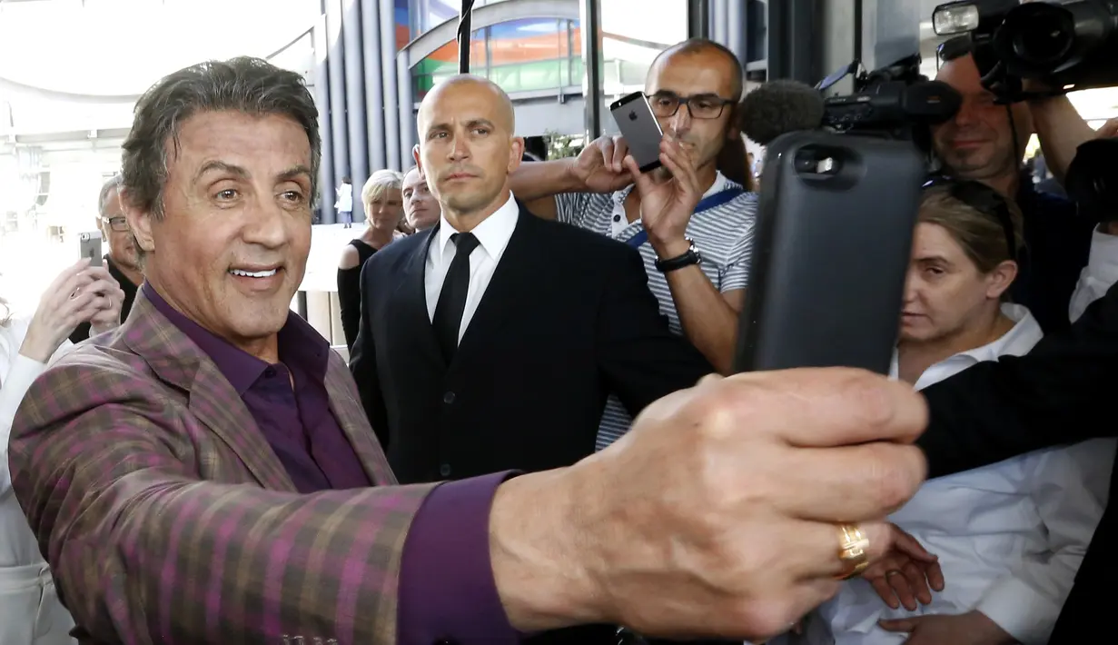 Sylvester Stallone. (Bintang/EPA)