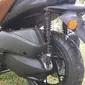 Suspensi belakang Yamaha X-Max 250 (Septian/Liputan6.com)