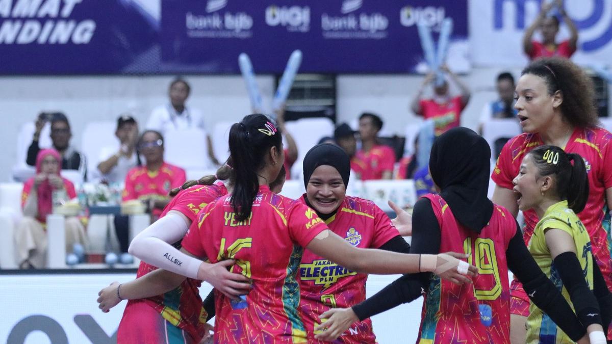 Tekuk Gresik Petrokimia, Jakarta Electric PLN Buka Peluang ke Final Four PLN Mobile Proliga 2025