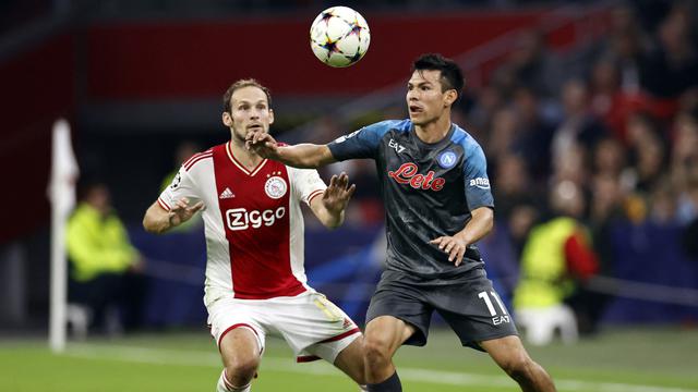 Liga Champions Ajax vs Napoli