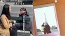 Anya Geraldine dan Alleia pamer kedekatan saat berada di Paris. (Sumber: Instagram/its3second/anyageraldine)