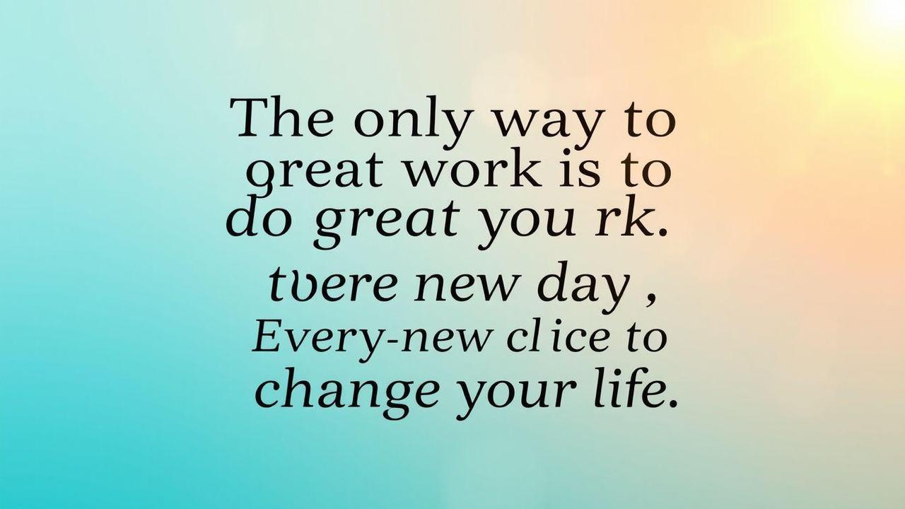 Quote of the Day Motivation