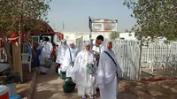 Jemaah Haji Indonesia tiba di Arafah. Dok Daker Bandara Kemenag