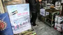 Buku-buku dagangan di kawasan Kwitang Jakarta, Jumat (26/6/2020). Sejumlah pedagang mengaku penjualan buku mengalami penurunan hingga 50 persen karena imbauan Pemerintah untuk tinggal dirumah dan libur sekolah selama pandemi COVID-19. (Liputan6.com/Faizal Fanani)
