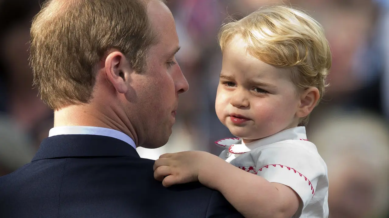 Pangeran William dan Prince George