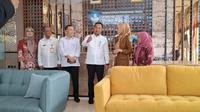 Gubernur Kalimantan Timur Dr. H. Rudy Mas’ud (Harum) bersama Menteri Pendidikan Tinggi, Sains dan Teknologi Prof. Brian Yuliarto di Jakarta, Selasa (29/7/2025).