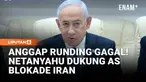 Perdana Menteri Israel Benjamin Netanyahu menyatakan dukungan penuh terhadap langkah Presiden AS Donald Trump yang ingin menerapkan blokade laut terhadap Iran. Netanyahu menyebut kegagalan negosiasi disebabkan oleh pelanggaran Iran terhadap kesepakat...
