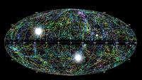 Astronom menangkap sinyal radio misterius di luar galaksi. (NRAO Outreach/T. Jarrett (IPAC/Caltech); B. Saxton, NRAO/AUI/NSF)