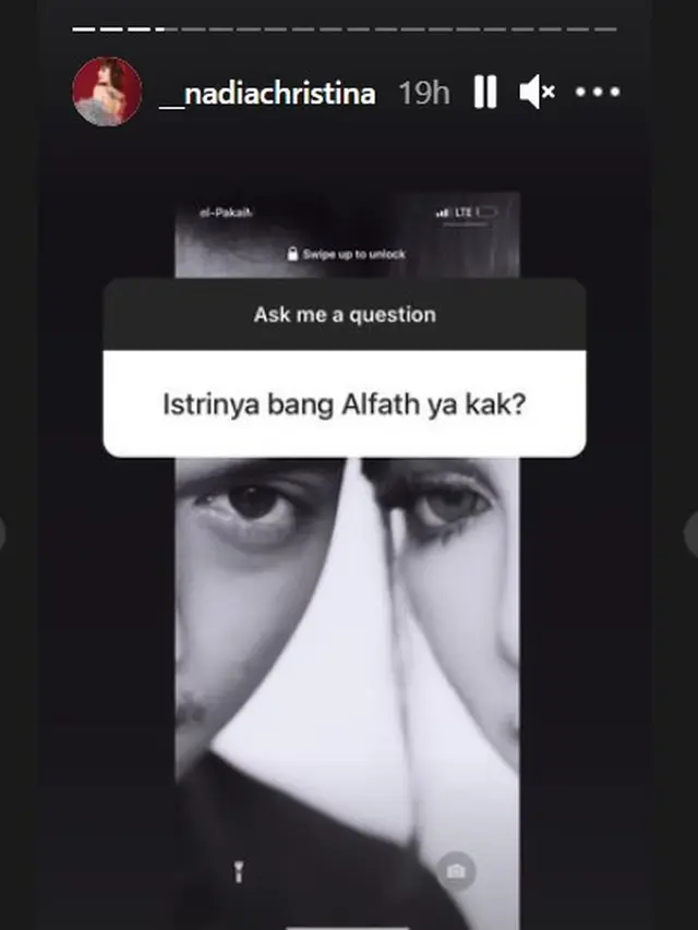 Alfath Fathier, suami Ratu Rizky Nabila, dikabarkan sudah menikah lagi (Instagram Stories)