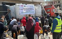 Indonesia Salurkan 1.400 Paket Bantuan Idulfitri untuk Solidaritas Kemanusiaan di Palestina