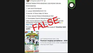 Cek Fakta: Tidak Benar Tautan Pendaftaran PPPK Kemenag 2026