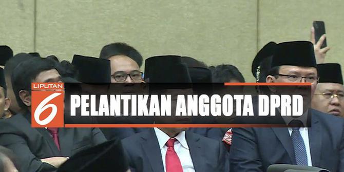 Wajah Lama dan Baru yang Hadiri Pelantikan Anggota DPRD DKI Jakarta