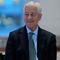 CEO JPMorgan Chase, Jamie Dimon, dalam sebuah upacara di New York, Selasa, 21 Oktober 2025. (AP Photo/Seth Wenig)