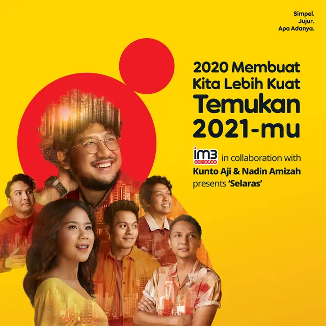 Bersama Kunto Aji & Nadin Amizah, IM3 Ooredoo Hadirkan Optimisme Lewat Lagu dan Video Musik “Selaras”