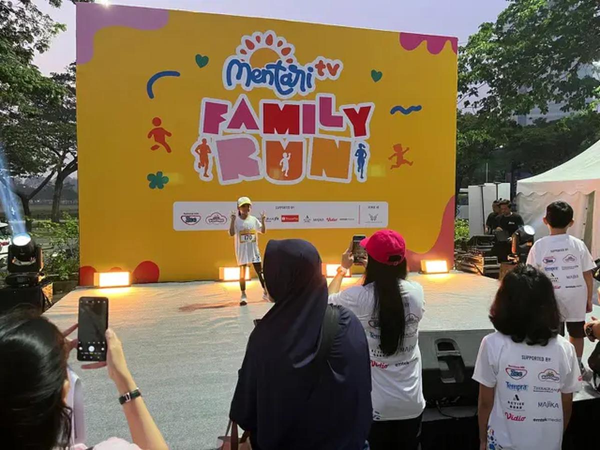 MentariTV Family Run digelar di di East Side Parking Mall @ Alam Sutera, Sabtu (27/6). (dok)