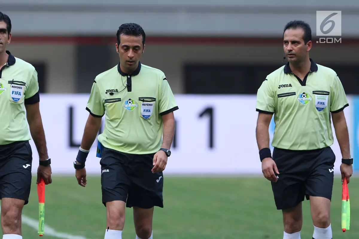 Wasit asal Iran pimpin laga Persija Jakarta melawan PSM Makassar