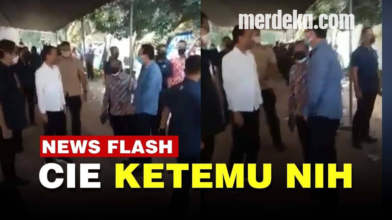 VIDEO: Momen Presiden Jokowi Kaget Berpapasan dengan Ahok