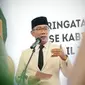Gubernur Jawa Barat Ridwan Kamil di Aula Barat, Gedung Sate, Kamis (21/4/2022) dalam acara Peringatan Hari Kartini Tingkat Provinsi Jabar.