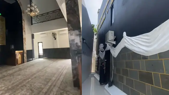 Viral bangunan replika kakbah di Jepara Jawa Tengah. (Dok: TikTok @@hany_bmj)