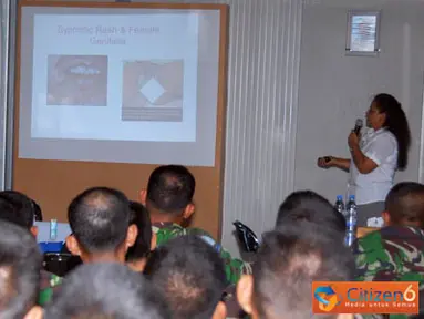 Prajurit Indobatt Periksa HIV AIDS