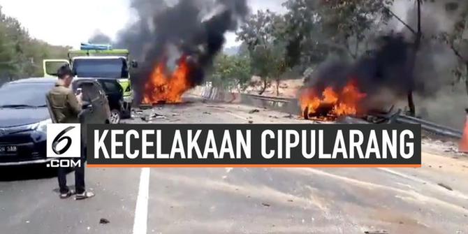 VIDEO: Begini Kronologi Kecelakaan Maut di Tol Cipularang