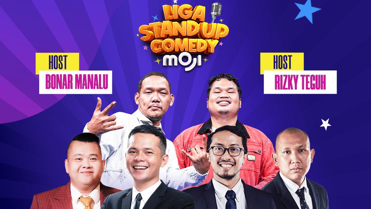 Pekan Terakhir Liga Stand Up Comedy MOJI Makin Seru, Tinggal Selangkah Lagi Menuju Babak Semifinal