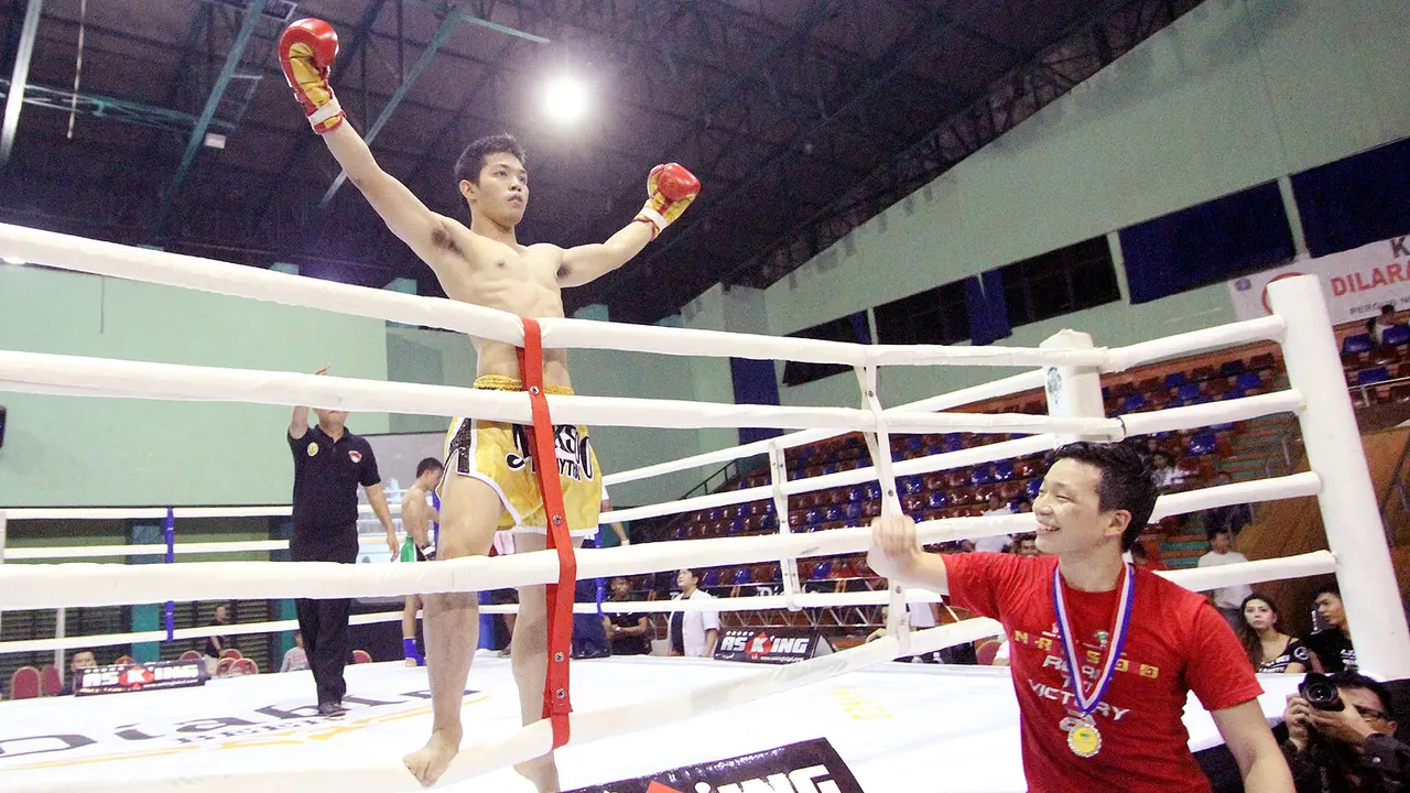 Petarung Tuan Rumah Berjaya di Kejuaraan Muaythai Naksoo