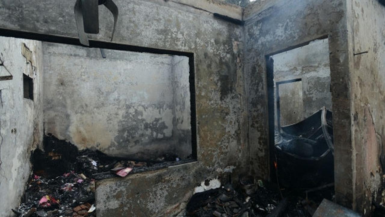 Kak Seto tinjau kantor Komnas Perlindungan Anak yang ludes terbakar