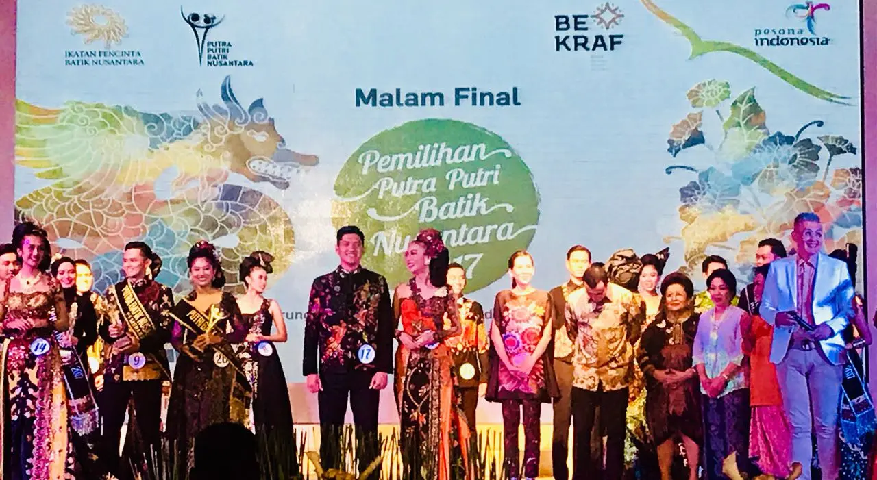 Pemenang Putera Puteri Batik Nusantara 2017