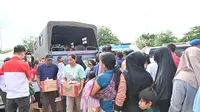 Gandeng Koarmada RI, INTI Gelar Baksos Bantu Korban Kebakaran di Kemayoran