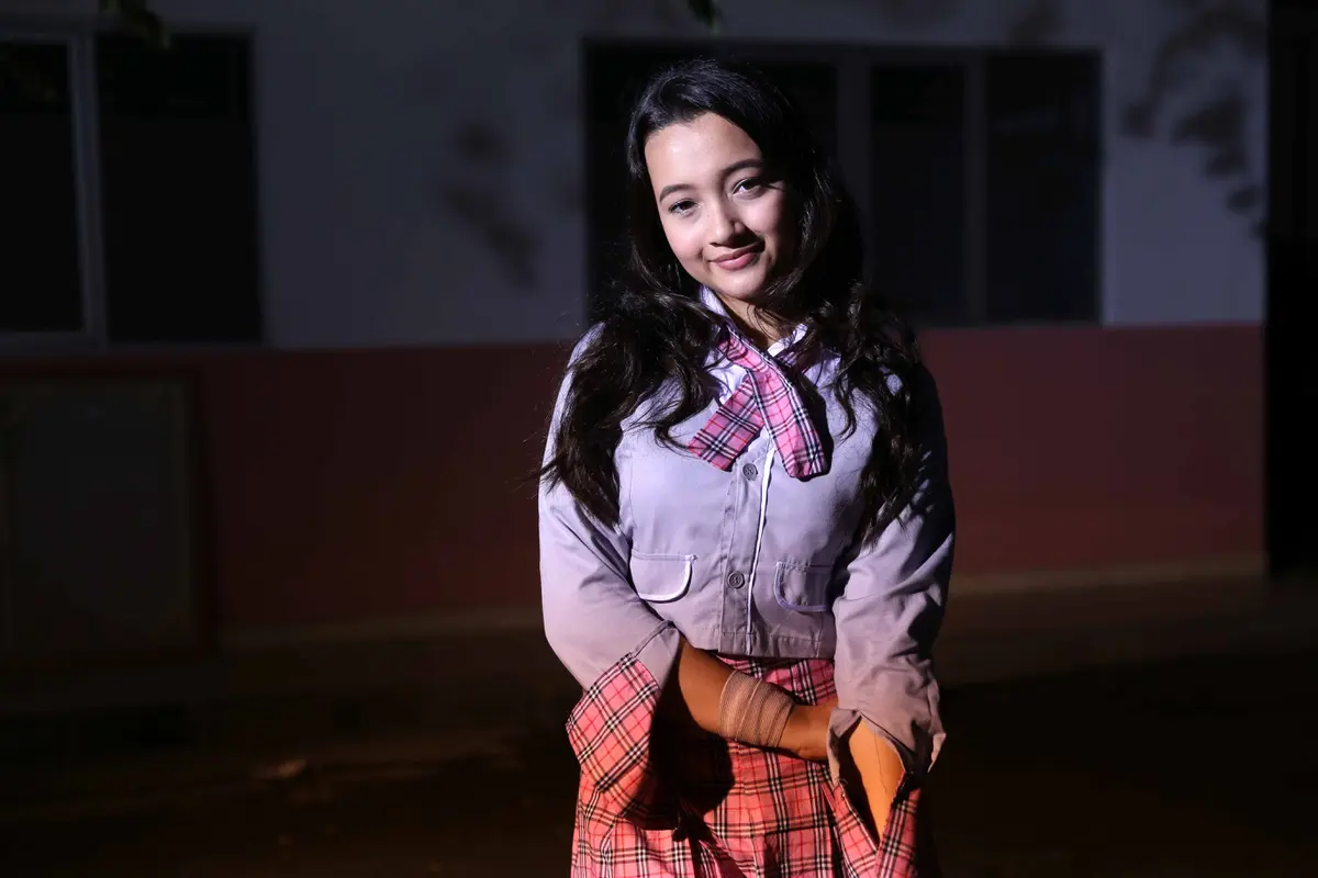 [Bintang] Intip 5 Ekspresi Megan Domani Perankan Tokoh Antagonis