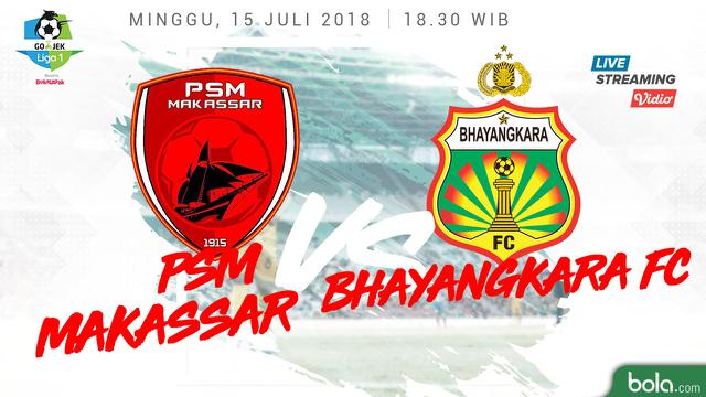 PSM Makassar Vs Bhayangkara FC