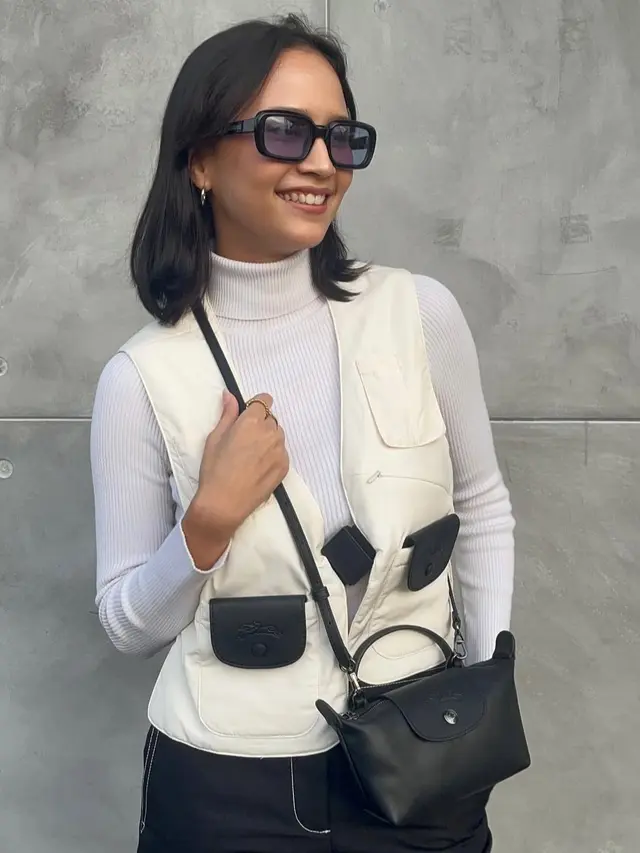 Mix and Match Outfit Serba Putih ala Selebriti (Instagram/@lutesha)