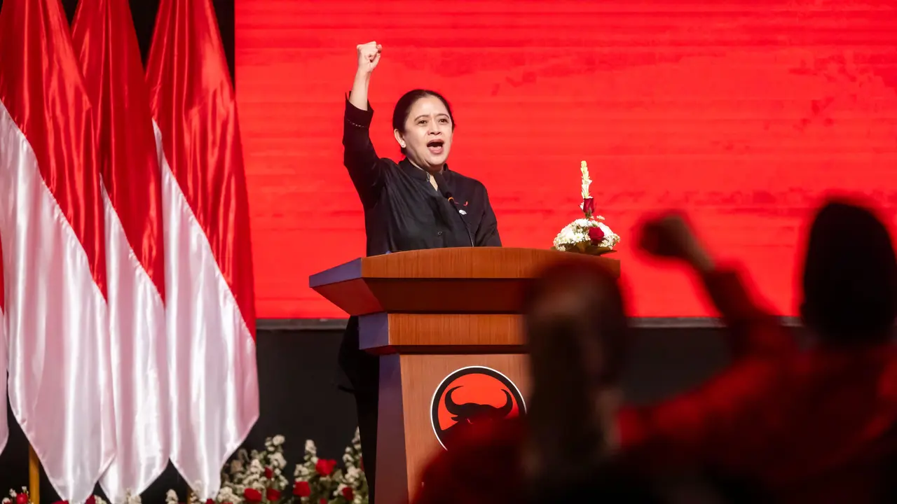 Ketua DPR RI sekaligus Ketua DPP PDI Perjuangan (PDIP), Puan Maharani.