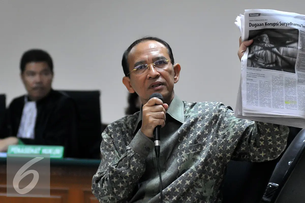 20150831-SDA Jalani Sidang Pembacaan Dakwaan-Jakarta