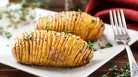 ilustrasi hasselback potatoes/Vankad/Shutterstock