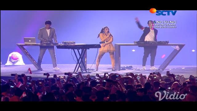 Gaya Modern Siti Badriah Hingga RAN di Closing Ceremony Asian Games 2018