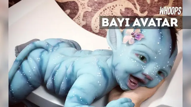 WHOOPS: Heboh Bayi Avatar di Dunia Nyata, Benarkah?