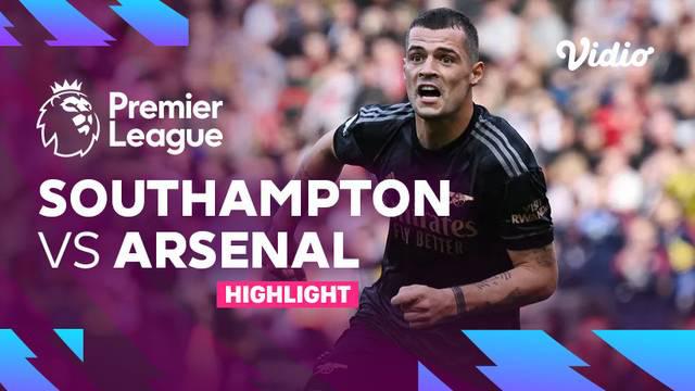 Berita video highlights laga pekan ke-13 Liga Inggris (Premier League) 2022/2023 antara Southampton melawan Arsenal yang berakhir dengan skor 1-1, Minggu (23/10/2022) malam hari WIB.